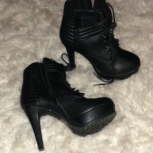 Sexy high heel ankle booties